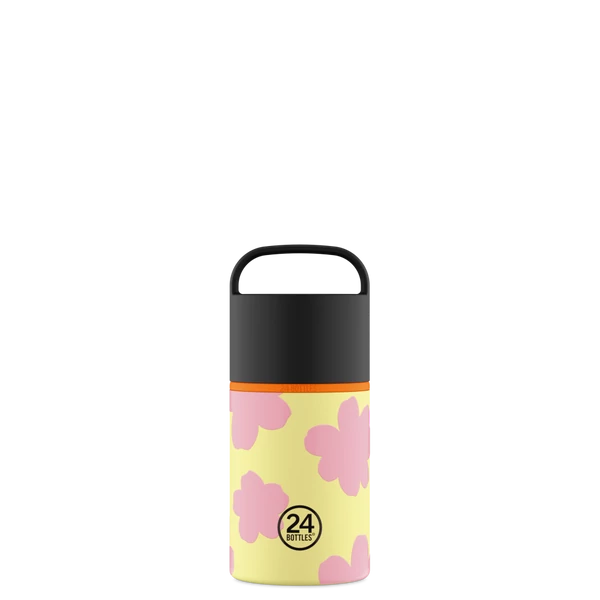 24BOTTLES Spin Bottle 480ml rozsdamentes acél bögre, Daydreaming Yellow