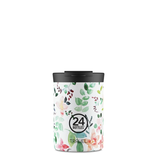 24BOTTLES Travel Tumbler 350ml rozsdamentes acél bögre, Little Buds