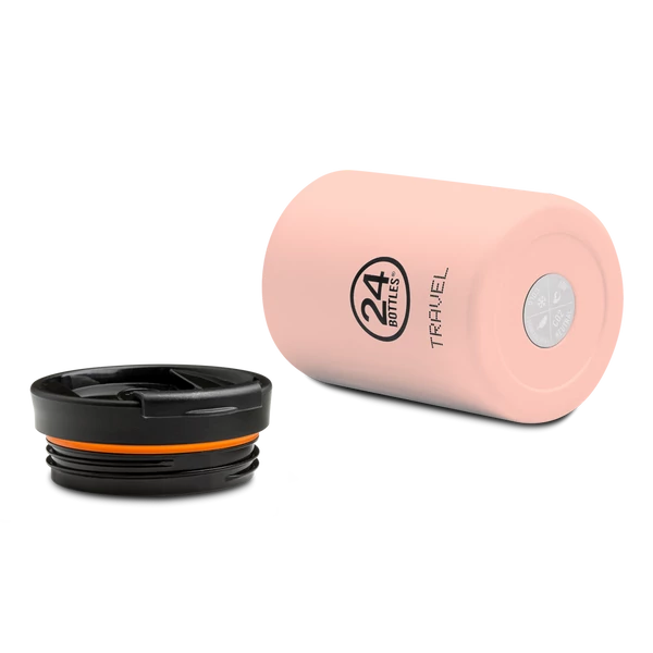 24BOTTLES Travel Tumbler 350ml rozsdamentes acél bögre, DUSTY PINK