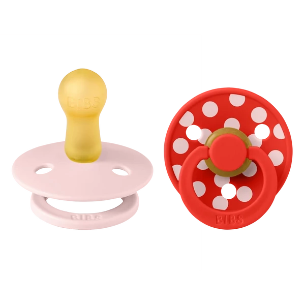 BIBS Studio Polka Colour Cseresznyevirág mix, 6-18 hó