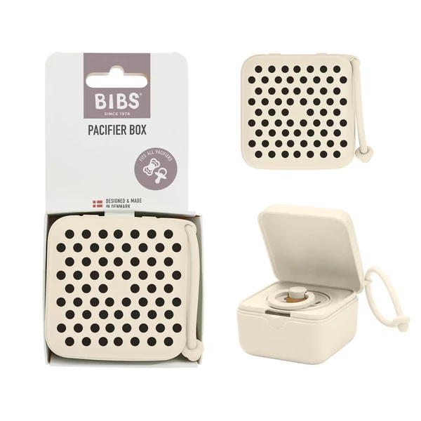 BIBS Studio Polka cumitartó Krémfehér mix