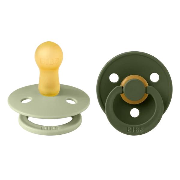 BIBS Colour 2-es szett (Zsálya/Terepzöld), 18-36 hó