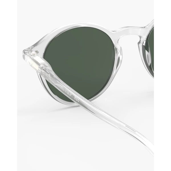 IZIPIZI IKONIKUS D napszemüveg, Crystal, polarizált zöld lencse