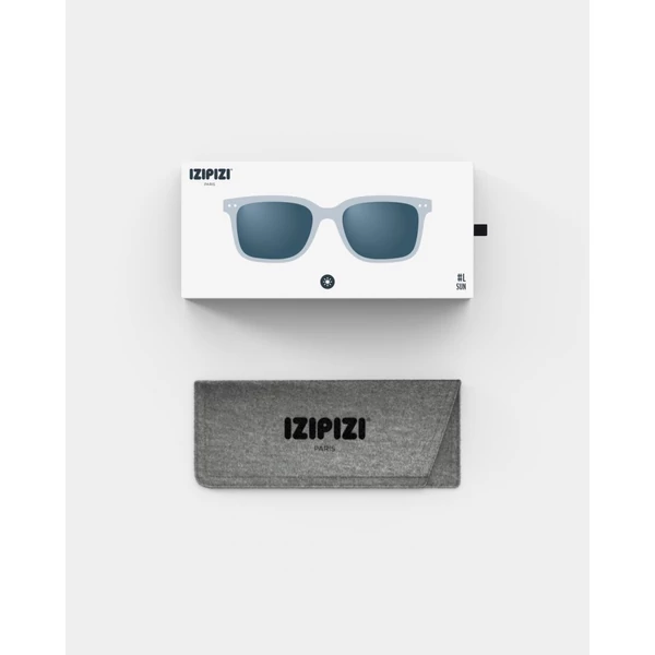 IZIPIZI TÉGLALAP L napszemüveg, Frozen Blue
