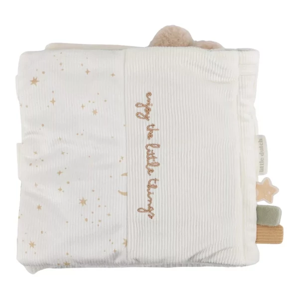 Little Dutch textil babakönyv nagy - Newborn Naturals
