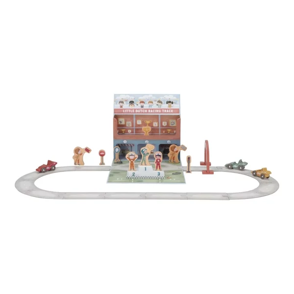 Little Dutch játékkoffer versenypálya