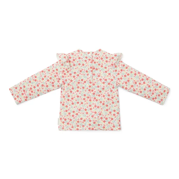 Little Dutch hosszú ujjú úszó póló Sunny Flowers Multi-colour - 86/92