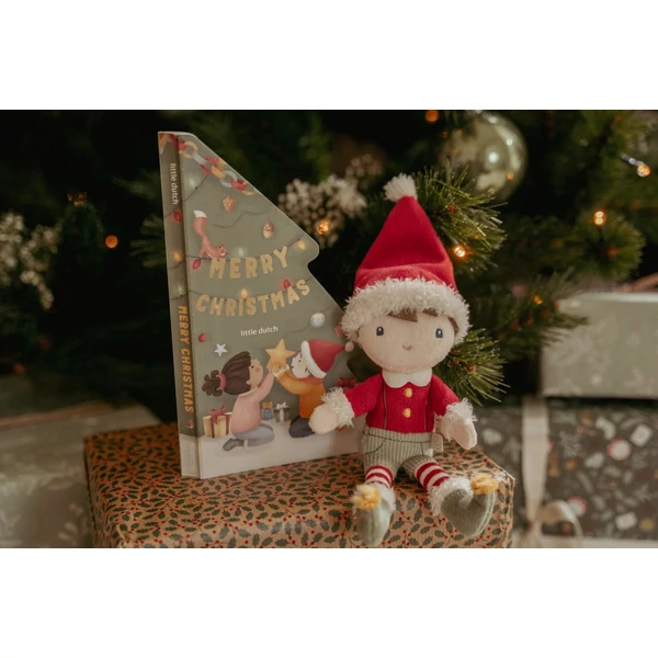 Little Dutch karácsonyi könyv Jim babával