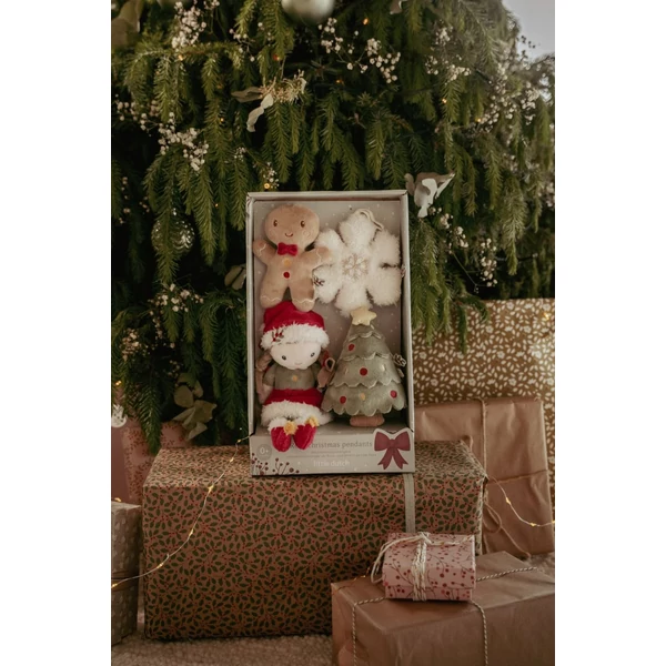 Little Dutch karácsonyi díszek (4 db) - Rosa