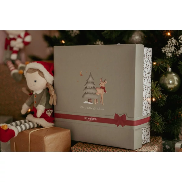 Little Dutch karácsonyi ajándékdoboz plüss játékokkal