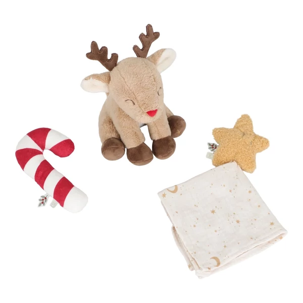 Little Dutch karácsonyi ajándékdoboz plüss játékokkal