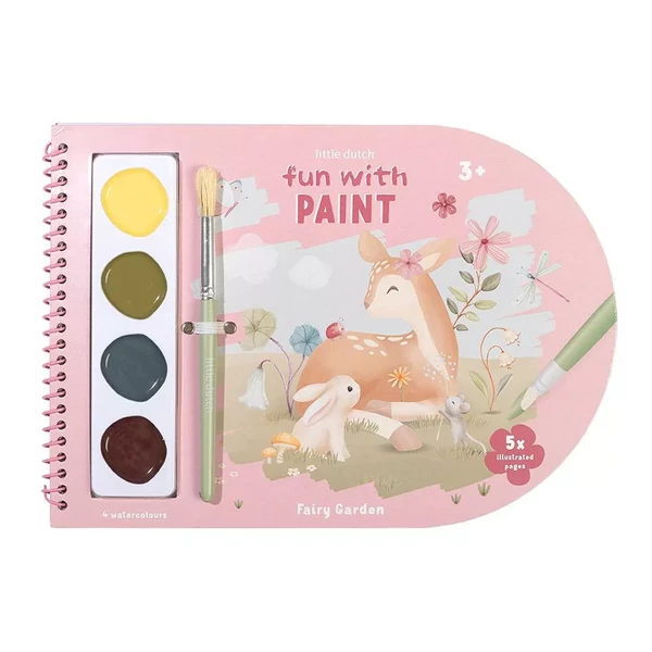 Little Dutch kifestő könyv Fairy Garden