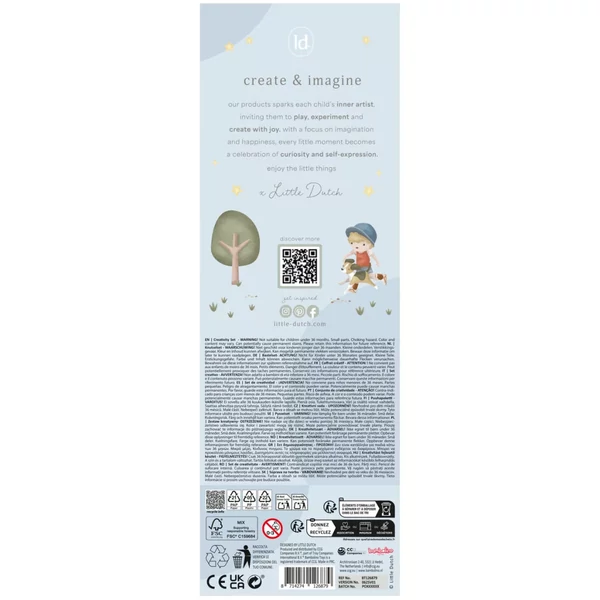 Little Dutch kreatív doboz XL - Jim és barátai