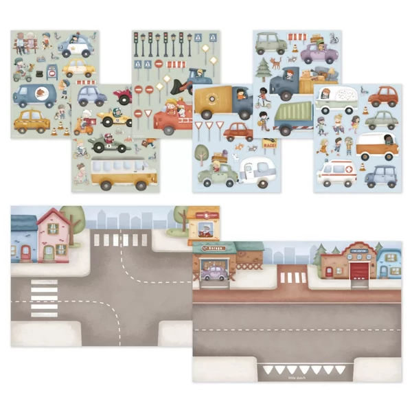 Little Dutch matricás füzet Jim és barátai