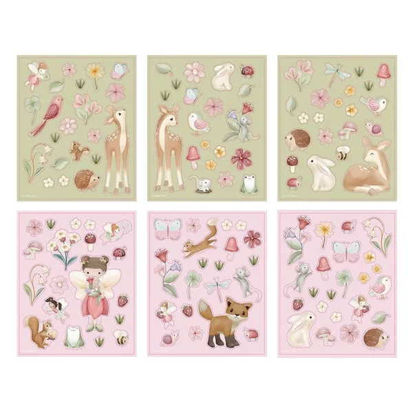 Little Dutch matrica szett - Fairy Garden