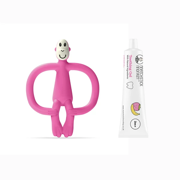 MM rágómaki és fogínygél szett - pink