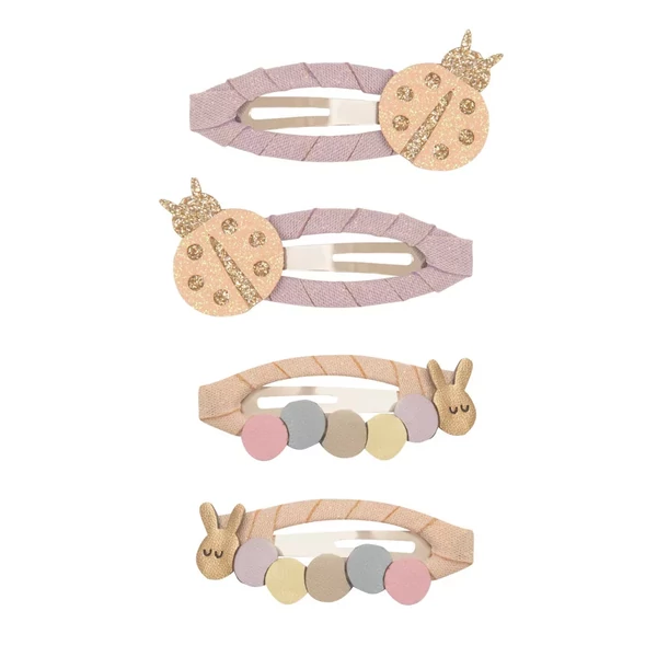 Katica és hernyó csatok - 4 db-os szett