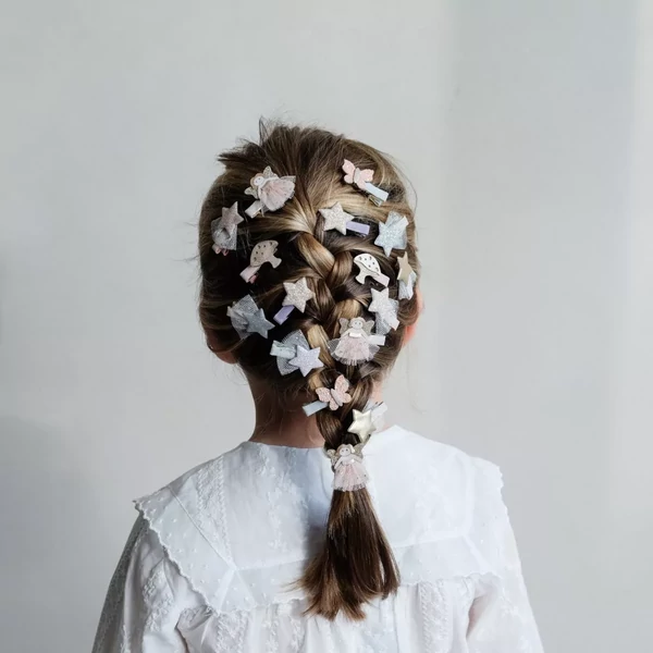 Balett csillag mini csatok - 8 db-os szett