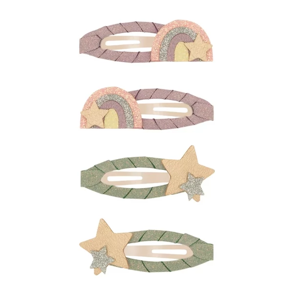 Szivárványos csatok - 4 db-os szett