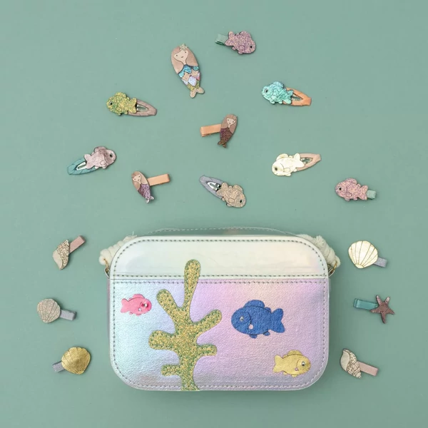 Sellős és kagylós csatok - 4 db-os szett