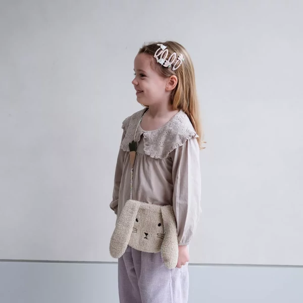 Nyuszi és tulipán csatok 4 db-os szett