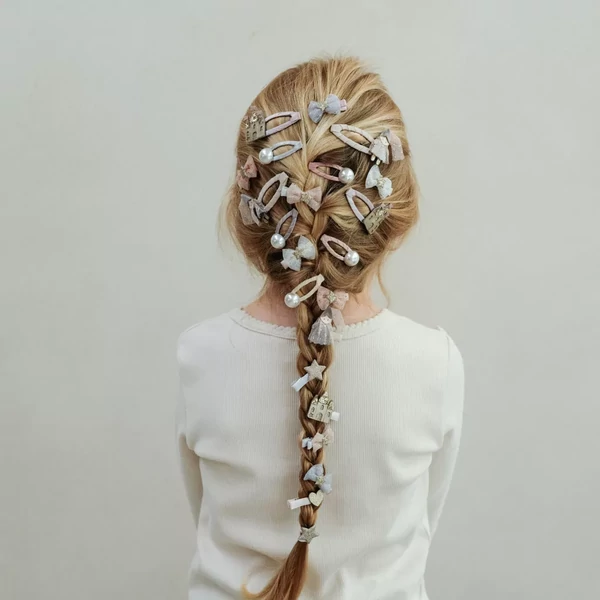 Mimi & Lula Királynő és kastély mini csatok - 8 db-os szett