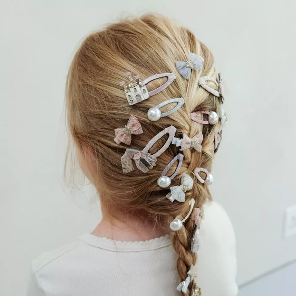 Mimi & Lula Királynő és kastély csatok - 4 db-os szett