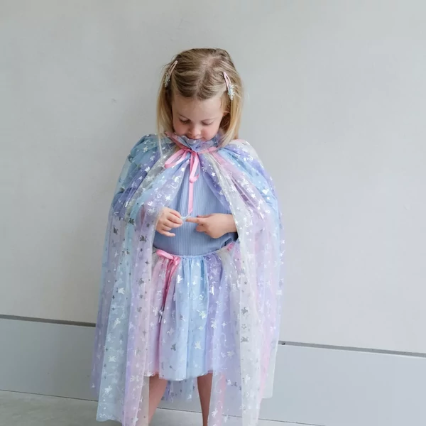 Szárnyas unikornis és szivárvány csatok - 4 db-os szett