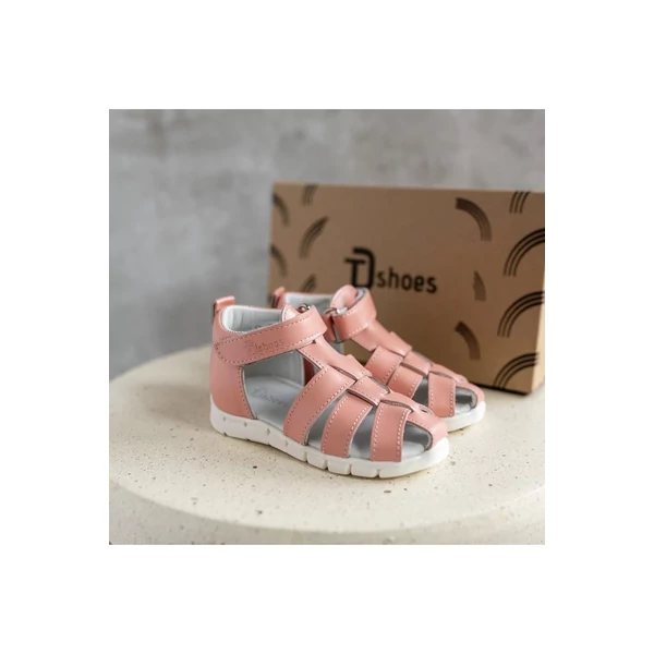 TD Shoes Zárt Szandál - barackrózsaszín
