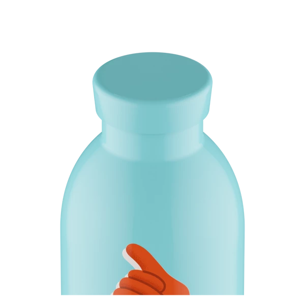 24BOTTLES Clima 500ml rozsdamentes acél termosz, Hey! Blue