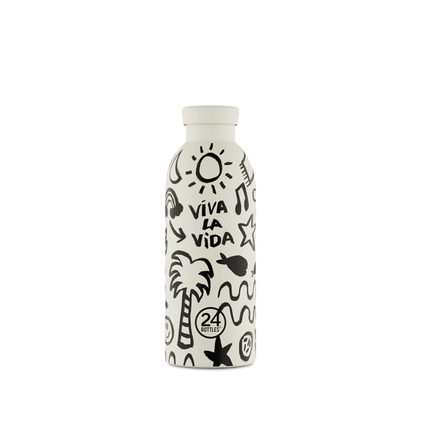 24BOTTLES Clima 500ml rozsdamentes acél termosz, Viva la Vida
