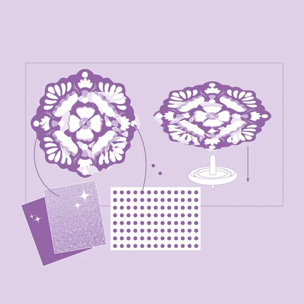 Csináld magad! - Színkeverő pörgettyű virágokkal - Flower Power