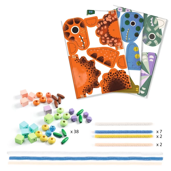 Fűzés - Dínók - Terrible dinos