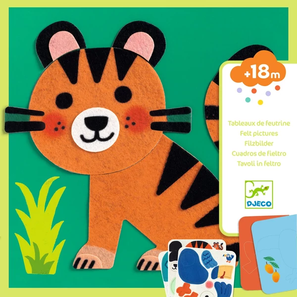 Kollázs műhely - Puha állatok filcből - Soft Animals