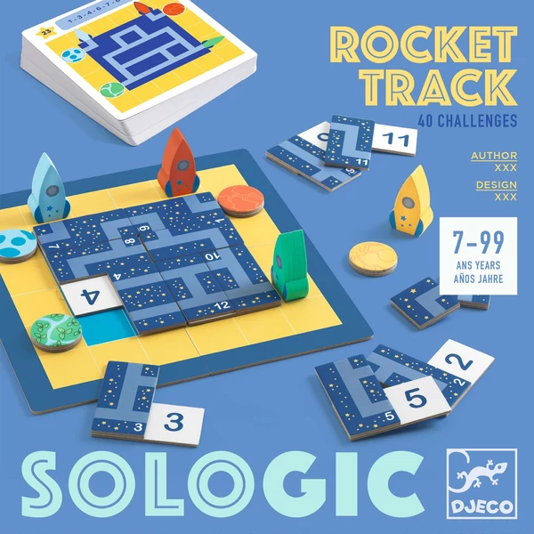Logikai játék - Útkereső - Track Puzzle
