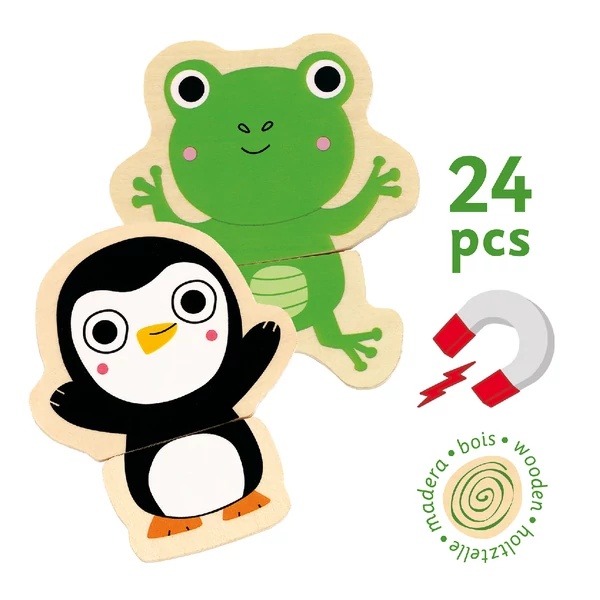 Mágneses képkirakó - Kukucska - Coucou