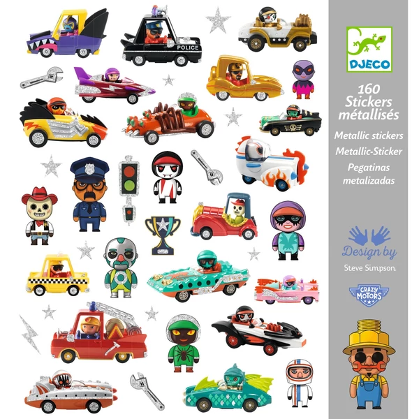 Matricák - A CRAZY MOTORS világa - The world of CRAZY MOTORS