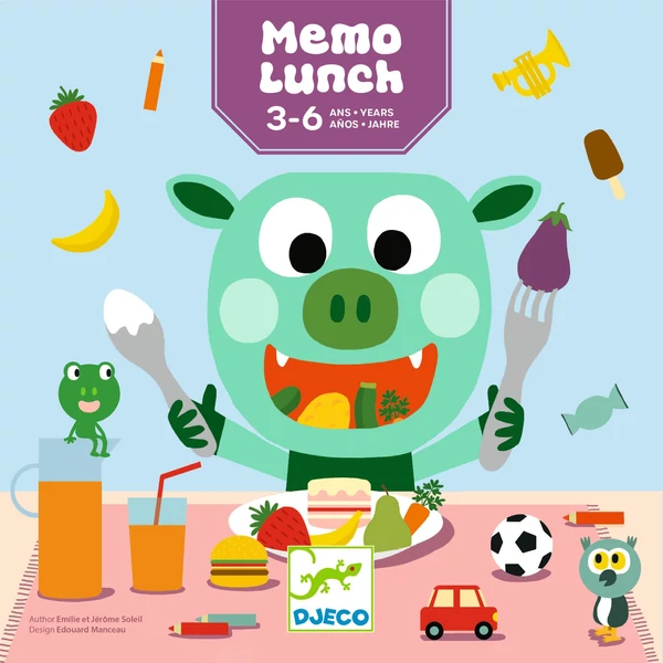 Memóriajáték - Vacsora - Memo lunch