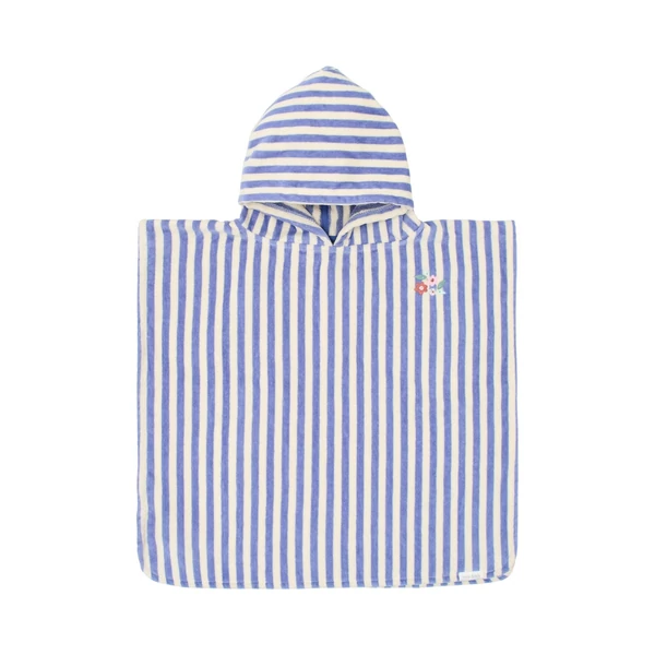 Little Dutch fürdőponcsó Dreamy Purple Stripe - One size
