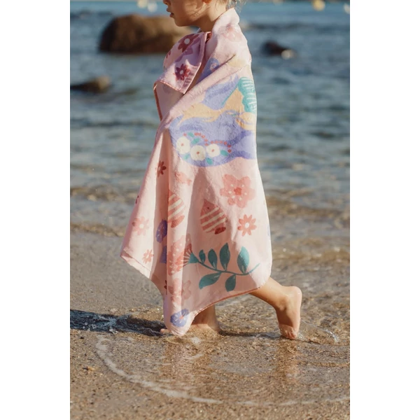 Little Dutch strandtörölköző Dreamy Mermaid Multicolour - 60cm X 120cm