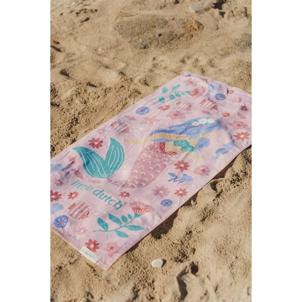 Little Dutch strandtörölköző Dreamy Mermaid Multicolour - 60cm X 120cm