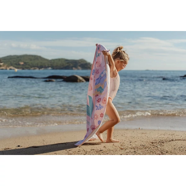 Little Dutch strandtörölköző Dreamy Mermaid Multicolour - 60cm X 120cm