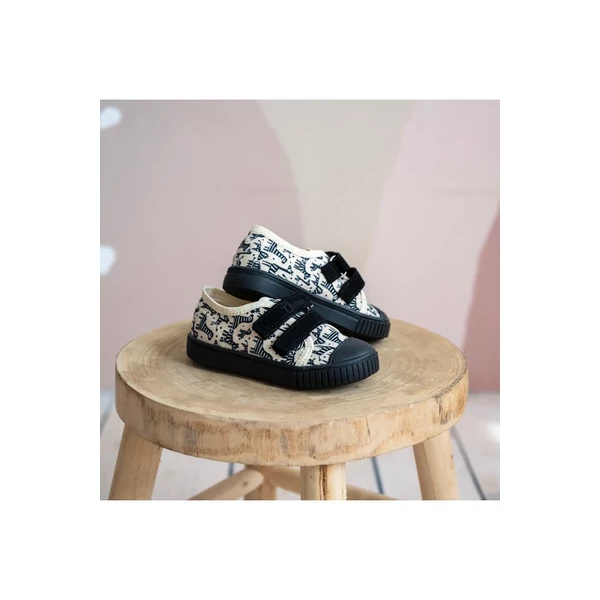 TD Shoes Vászoncipő - fehér, zebra