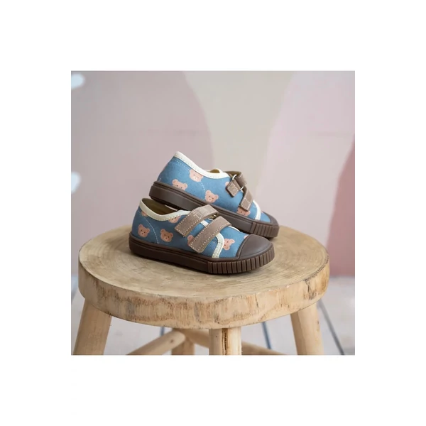 TD Shoes Vászoncipő - kék, macis