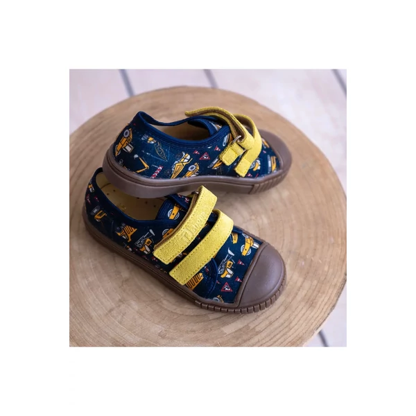 TD Shoes Vászoncipő - kék, munkagépes