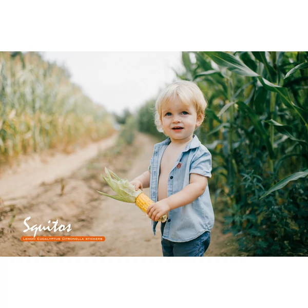 Squitos szúnyogriasztó matrica kicsiknek