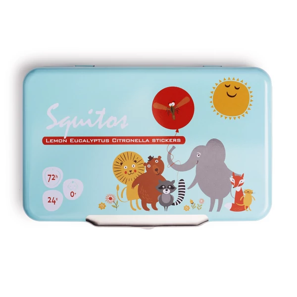 Squitos illatosított matrica, a természetes védelem