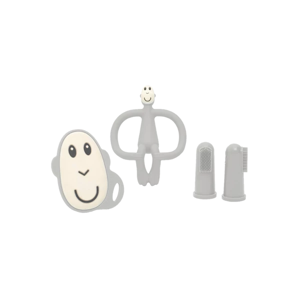 Fogzás rágómakival - alap szett - világosszürke