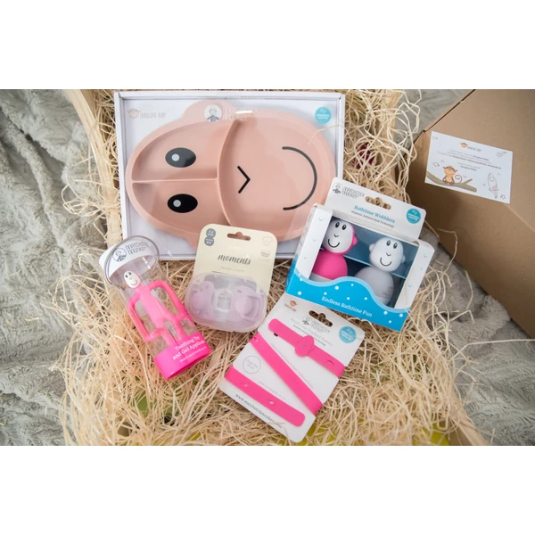 Ajándék box - L / pink-púder