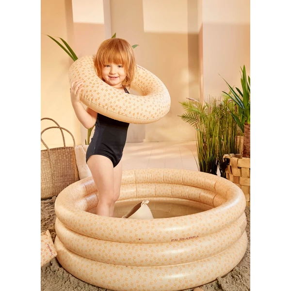 Filibabba rózsaszín felfújható matrac gyereknek